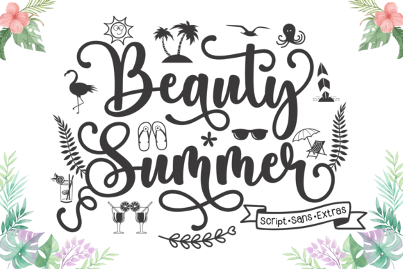 Beauty Summer: A Versatile Font for Engaging Visuals