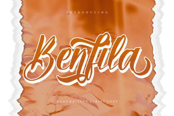 Benfila: A Script Amp Font for Creative Projects