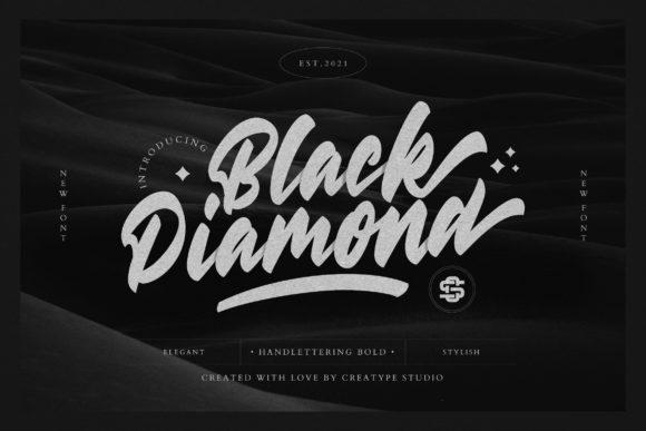 Black Diamond: A Timeless Handwritten Font for Branding
