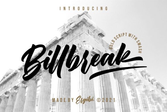 Boost Your Brand with Billbreak: A Bold, Stylish Font