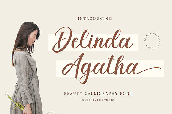 Delinda Agatha: A Unique Script Font for Web Design