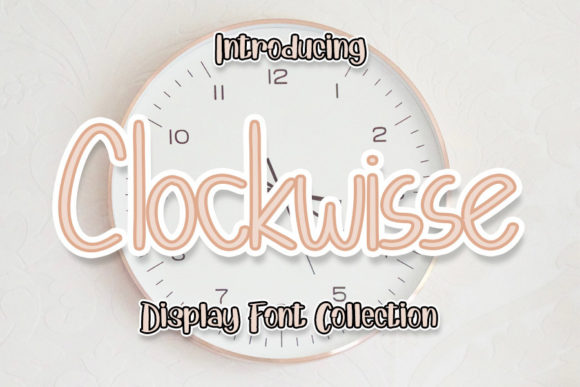 Discover Clockwisse: A Playful Handwritten Font for Editorial Design