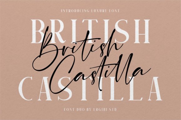Discover the Elegance of British Castilla Font