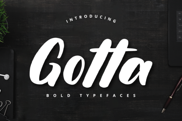 Discover the Joyful Charm of Gotta Handwritten Font
