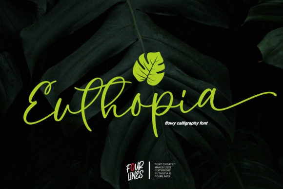 Discovering Euthopia: A Handwritten Font for Editorial Elegance