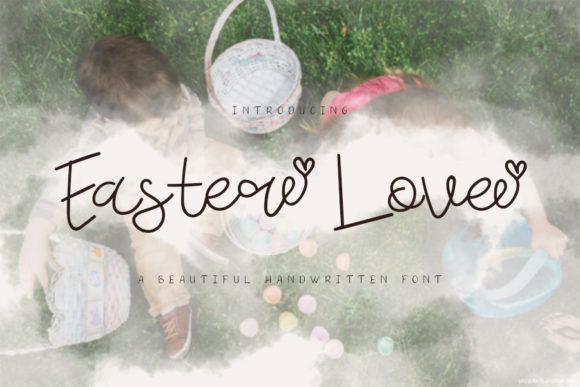 Easter Love: A Handwritten Font for Editorial Elegance