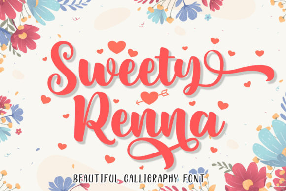 Elegant Handwritten Font: Sweety Renna for Web Design