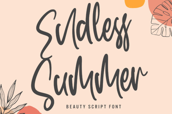 Endless Summer: A Handwritten Font for Elegant Publishing