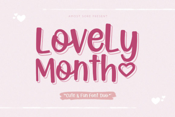 Enhance Your Brand with Lovely Month Font