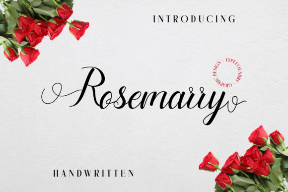 Enhance Your Brand with Rosemarry: A Stylish Script Font
