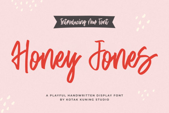 Enhance Your Web Design with Honey Jones Font