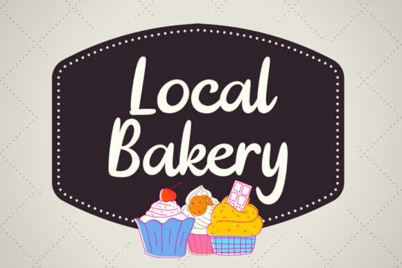 Enhancing Web Design with Local Bakery Font