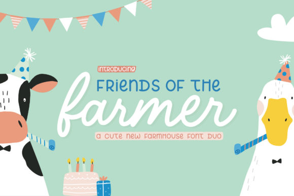Friends of the Farmer: A Charming Font for Editorial Design