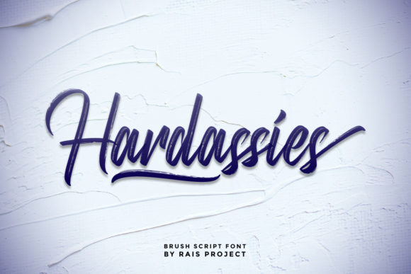Hardassies: A Bold Script for Modern Design