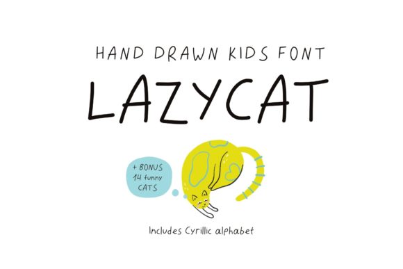 Lazycat: A Charming Handwritten Font for Your Brand