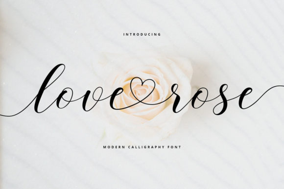 Love Rose: A Handwritten Font for Makers and Creators