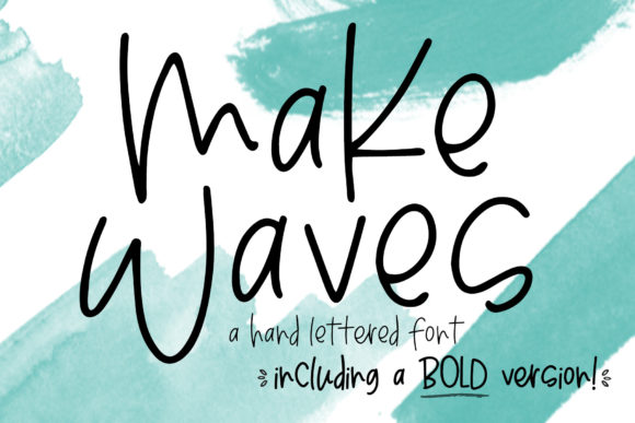 Make Waves: A Bold Script for Creative Projects