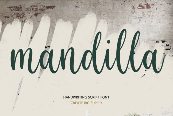 Mandilla: A Versatile Script Font for Creative Branding