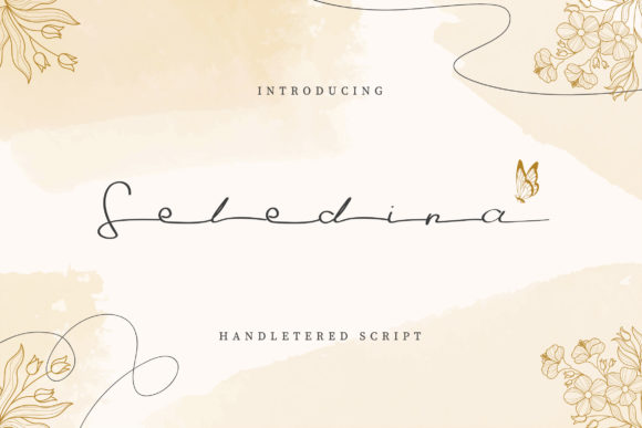 Seledina: A Premium Script Font for Elegant Projects
