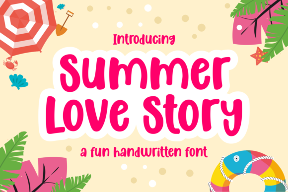 Summer Love Story: A Font to Charm Your Brand