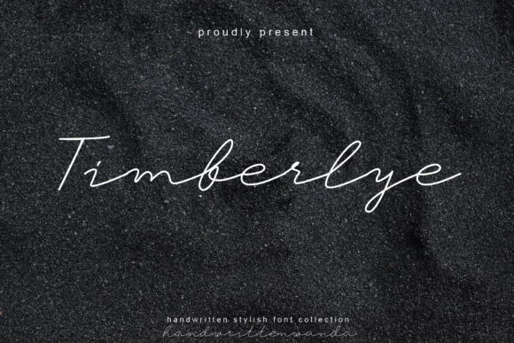 Timberlye: A Versatile Script Font for Web Design