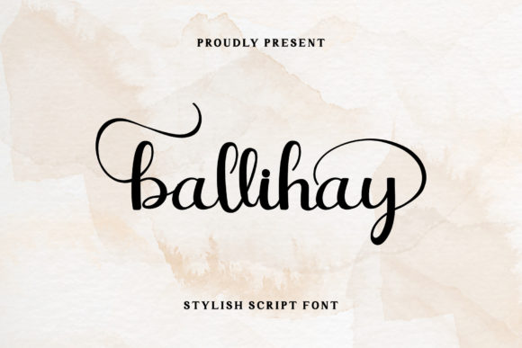 Transform Your Brand with Ballihay: A Versatile Script Font