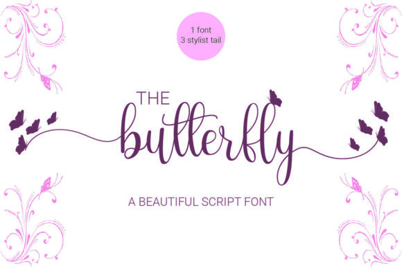 Transform Your Brand with The Butterfly Font