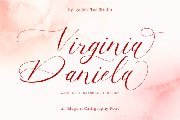Virginia Daniela: A Luxurious Handwritten Font for Crafters