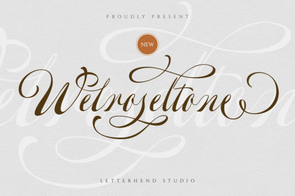 Welroseltone: A Handwritten Font for Elegant Web Design